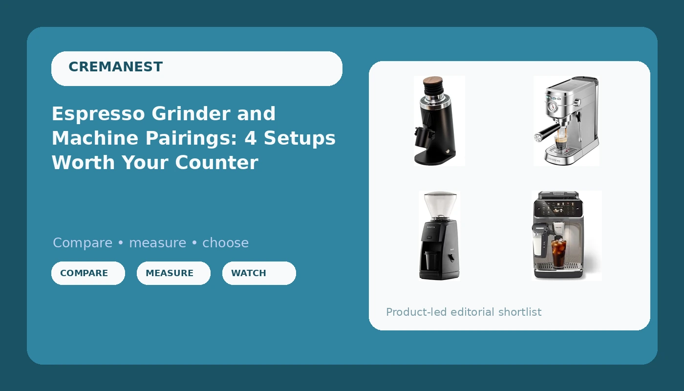 Espresso Grinder and Machine Pairings: 4 Setups Worth Your Counter